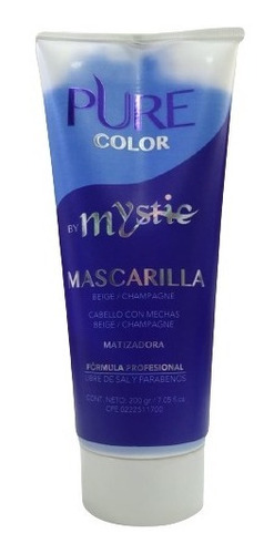 Mascarilla Matizadora Para Mechas Beige De Mystic 