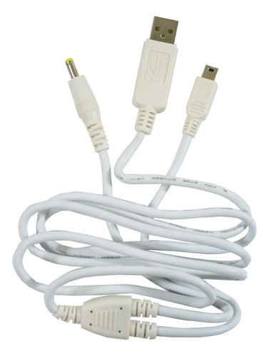 Cable Psp Carga Transmisión Datos 2 En 1 Blanco