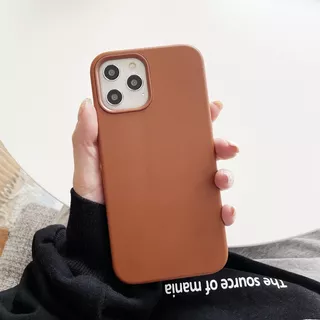 Funda De Piel Sintética Para iPhone 13 11 12 Pro Max Mini Xr