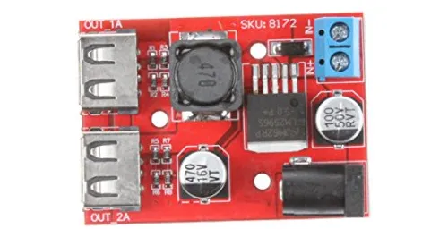 Módulo De Fuente De Alimentación Usb Dual Noyito De 5 V, 3 A