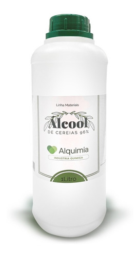 Álcool De Cereais - 1 Litro  100% Puro Bebidas Finas Perfume