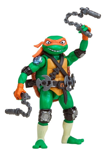 Michelangelo Tartarugas Ninja Articulado E Licenciado