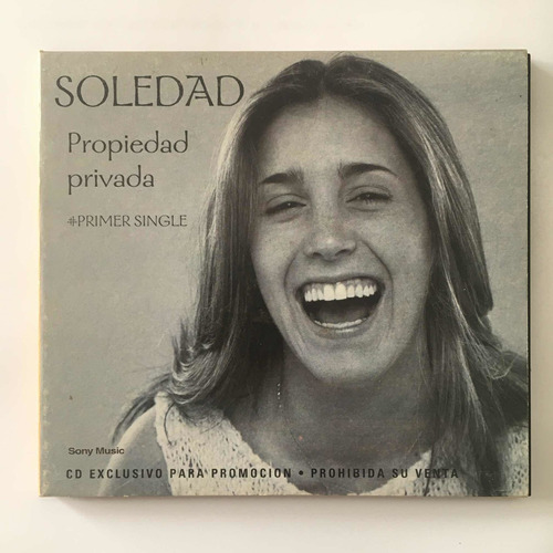 Soledad - Propiedad Privada Cd Single Nuevo