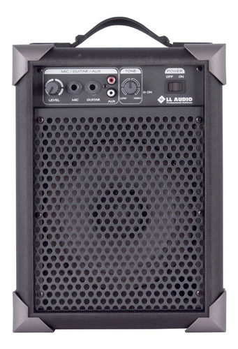 Caixa De Som Amplificada Microfone/guitarra Lx40