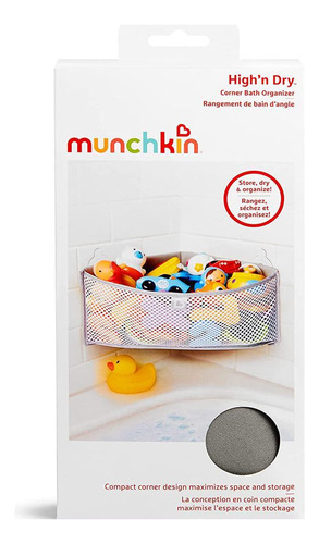 Organizador De Brinquedos De Banho Cinza Munchkin