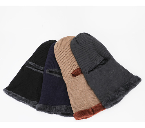 Gorro De Punto Cálido Para Hombres Y Mujeres