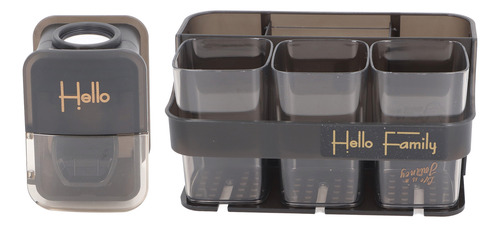 Dispensador De Pasta Dental Con Soporte Para Cepillos De Die