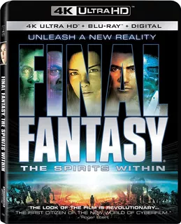 4k Ultra Hd + Blu-ray Final Fantasy The Spirits Within