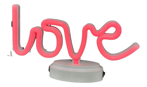 Palabra Love  Luz De Neon Led Decorativas Con Cable Usb