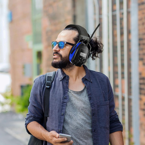Auriculares Am/fm Bluetooth 25 Db Nrr, Reducción De Ruido Zu