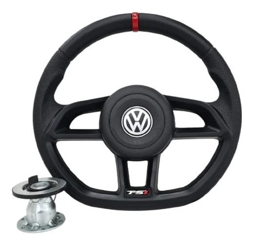 Volante Esportivo Gti Preto Fosco Gol Saveiro Golf Bora