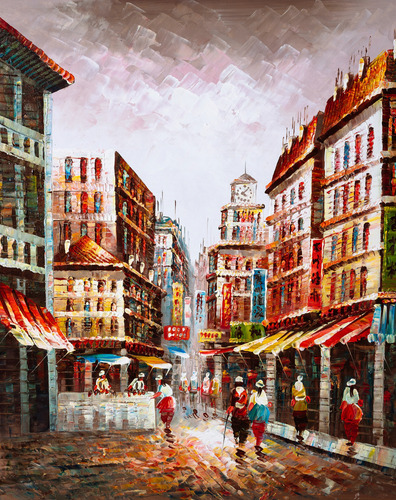 Rompecabezas Calle Pintura