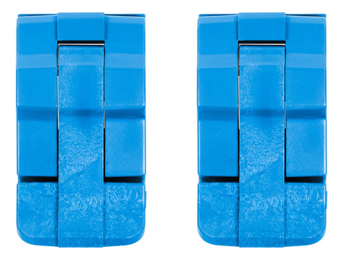Juego De 2 Broches Y 2 Pernos Standard Color Case Pelican Azul