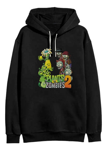 Buzo De Frisa Invisible Con Capucha  Plantas Vs Zombies