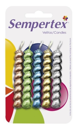 Velitas Espiraladas Reflex X 5 - Sempertex