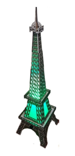 10 Torre Eiffel 38 Cm Con Led De Fibrofacil