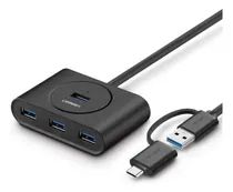 Comprar Hub 4 Puertos Usb 3.0 A Usb Tipo C + Usb 3.0 Ugreen