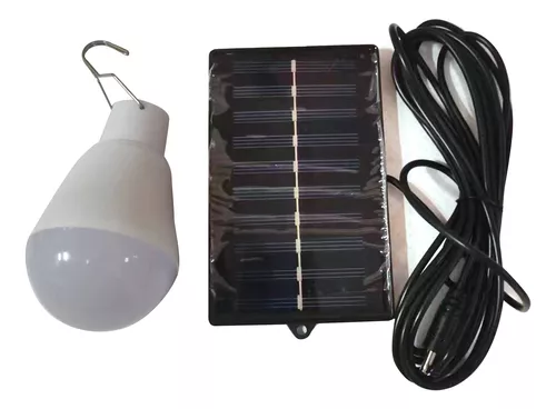 Bombilla Solar Que Ahorra Energía, Lámpara De Puesto, Led