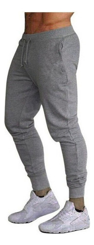 Pants Jogger Hombre Gym Slim Entubado Deportivo Moda Deporte