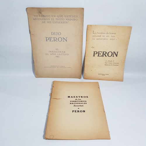 Peron Y La Educación 3 Manuales Doctrina Pensam Mag 61587