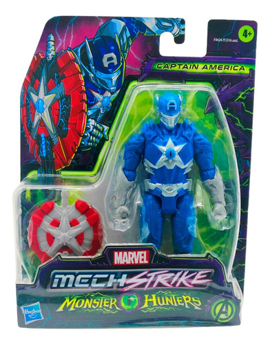 Marvel Mech Strike Monsters Hunters Capitan America F4424