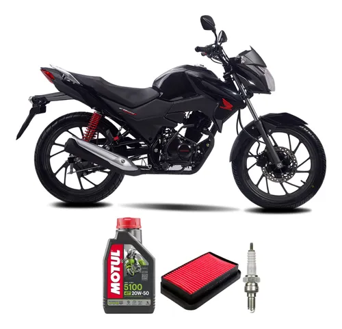comprar Kit Mantencion Cb1 \u002F Twister 125 Motul 20w50-filtro-bujia