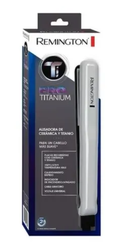 Alaciadora De Cabello Remington S1306 De Ceramica Y Titanio