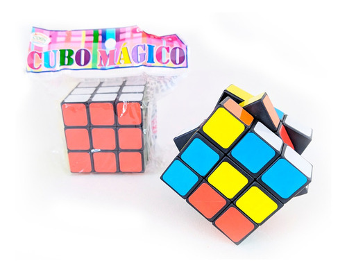 Kit 50 Brinquedo Cubo Mágico Colorido Presente