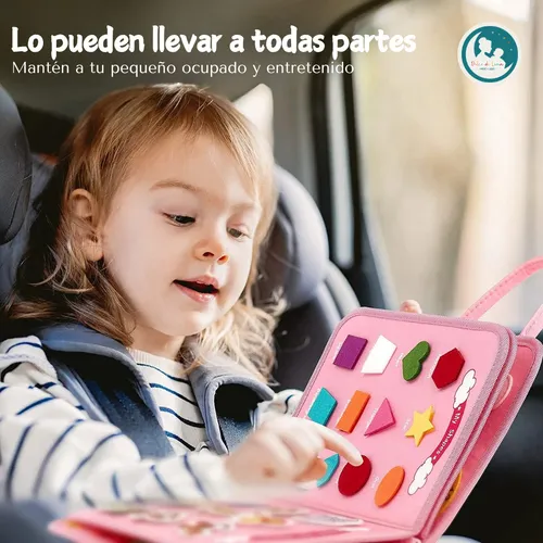 Libro Educativo Actividades Sensoriales Montessori Niños