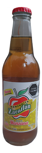 Refresco MANZANITA ZACATLAN Refrresco manzana en botella 330 ml pack x 24
