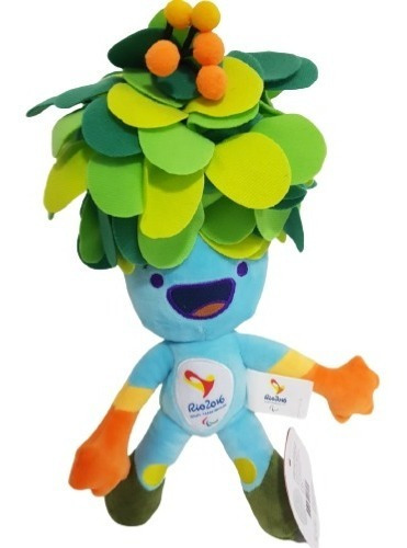 Pin Mascote Tom Olimpiadas Rio 2016 Jogos Paralimpicos 30 Cm