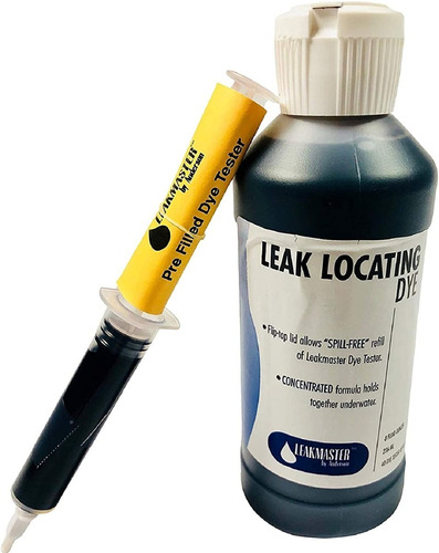 Leakmaster Bluedye Detector De Fugas En Picinas Albercas 8oz