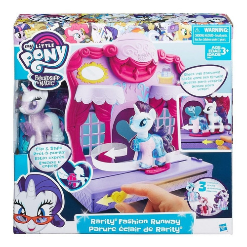 Vestidor Fashion Pony My Little Pony Rarity Hasbro Original