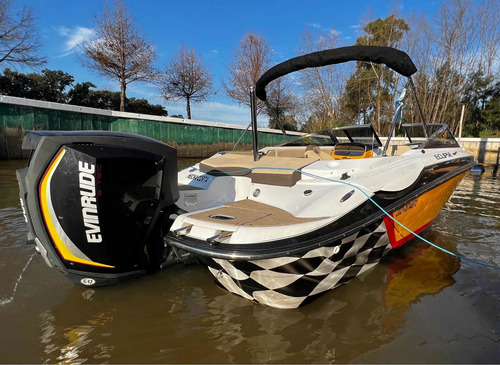 Imagen 4 de 25 de Lancha Open Eclipse 23 Evinrude 300 Hp Ecologico 2 T 2021