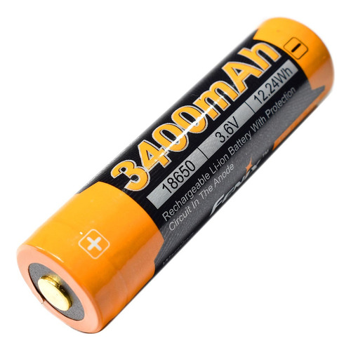 Bateria Recargable 18650 Fenix 3.6v 3400mah Li-ion 12.24wh