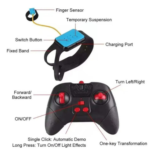 Auto Control Remoto Sensor Movimiento Control Mano Gesto