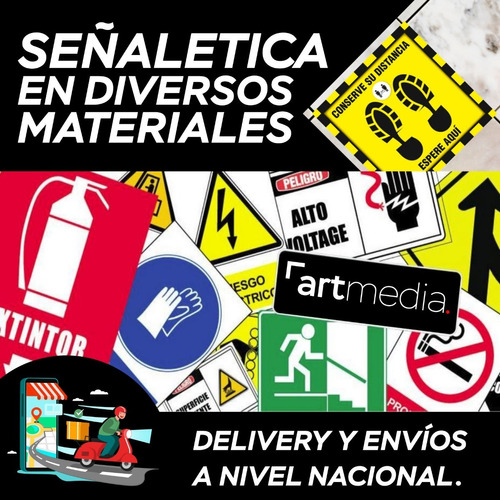 Señaletica, Señalizaciones, Vinil De Piso, Stikers, Pvc