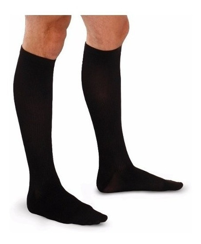 Medias De Compresión De Hombre 18-25 Mmhg Ptm Negro Xl