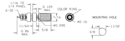 Te Connectivity / Amp Brand 230125-1 Clip Rear Mi-1 Tts