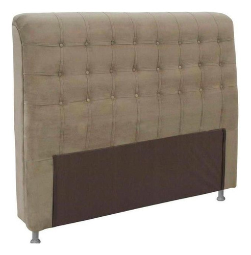Cabeceira Cama Box Estofada Casal Casal Dama Plus Suede Marr