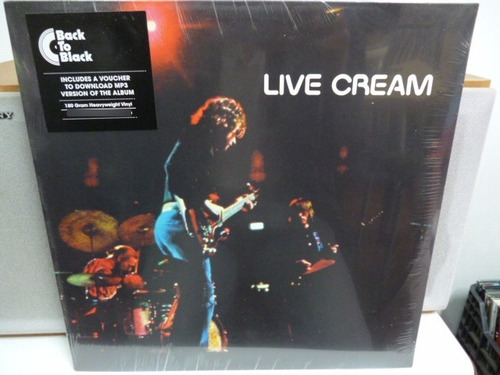 Cream Eric Clapton Live Cream Vinilo Europeo Nuevo Jcd055