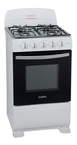 Imagen 3 de 5 de Cocina A Gas Mabe 51 Cm 4 Quemadores Blanco -- Nueva --