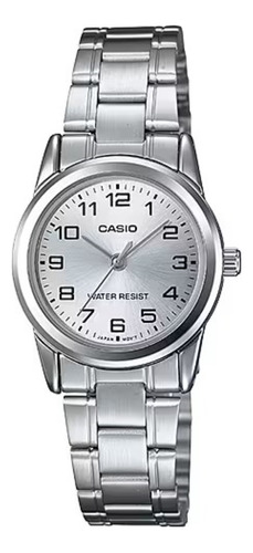 Reloj Casio Ltp-v001d 100%  Acero Wr Cristal Duro Gemma