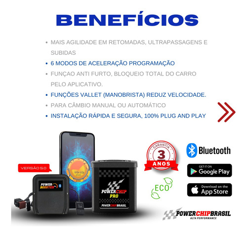 Chip Potência Nova Trailblazer 3.6 V6 279cv +22cv +30% Tq Co