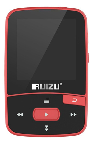 Reproductor De Audio Ruizu Sound Bt E-book Quality Radio X50