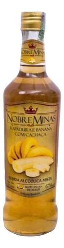 Cachaça De Rapadura Com Banana 670ml - Nobre Minas