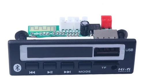 Pack 10 Mini Lector Usb Bluetooth Mp3 Msd Fm Control C/pila