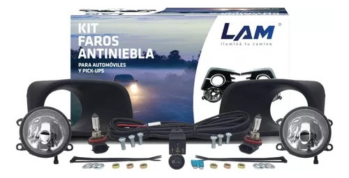 Kit Completo Luces Antiniebla Citroen C3 Aircross Negra 2012
