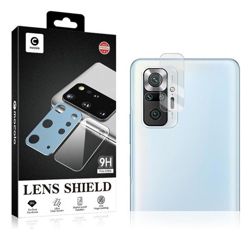 Imagen 4 de 4 de Xiaomi Redmi Note 10 Pack 2 Vidrios Templados Cámara