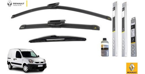 Kit 3 Plumas Wiper Limpiabrisas Renault Kangoo 2010 A 2012